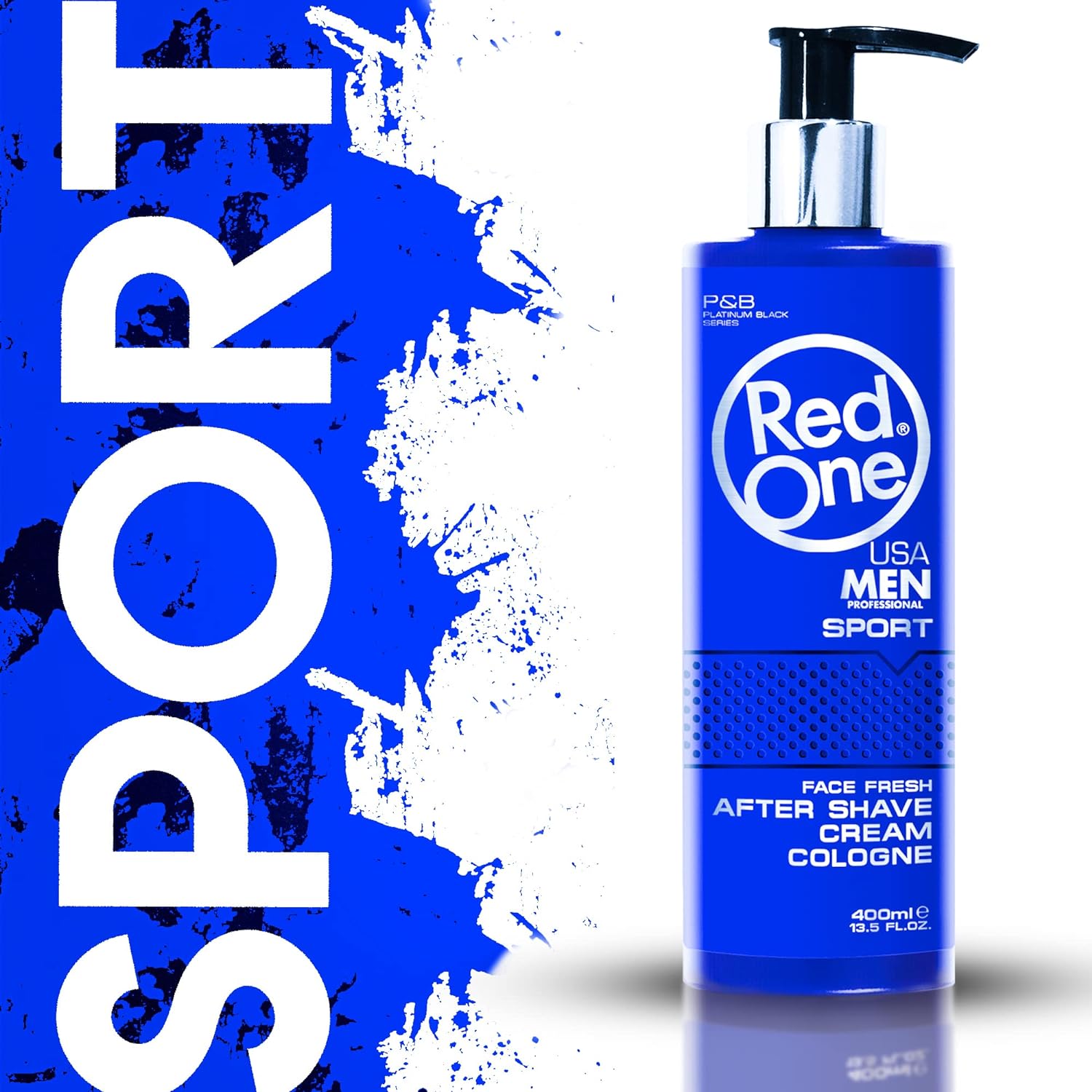 RedOne After Shave Cream Cologne 400ml Sport – Bild 5