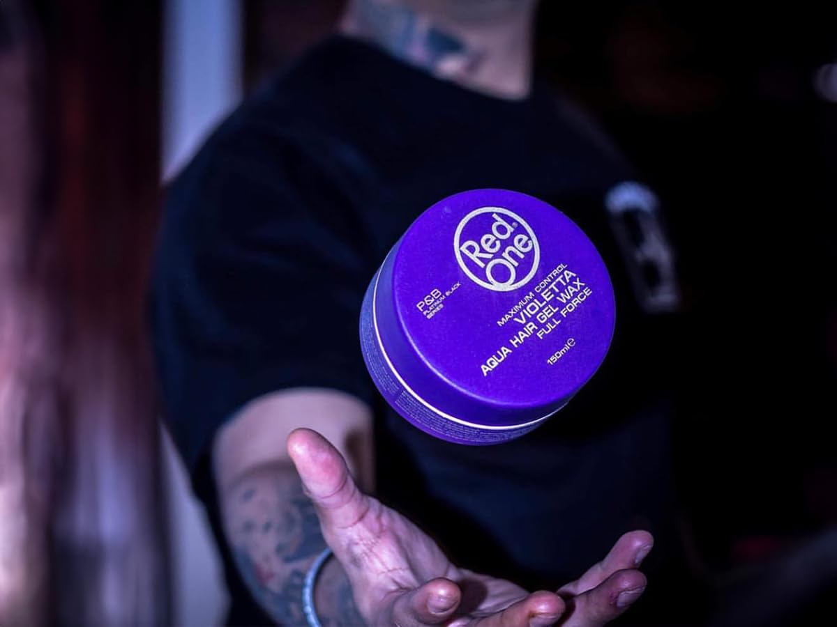 RedOne Aqua Haarwachs 150ml Violetta – Bild 4