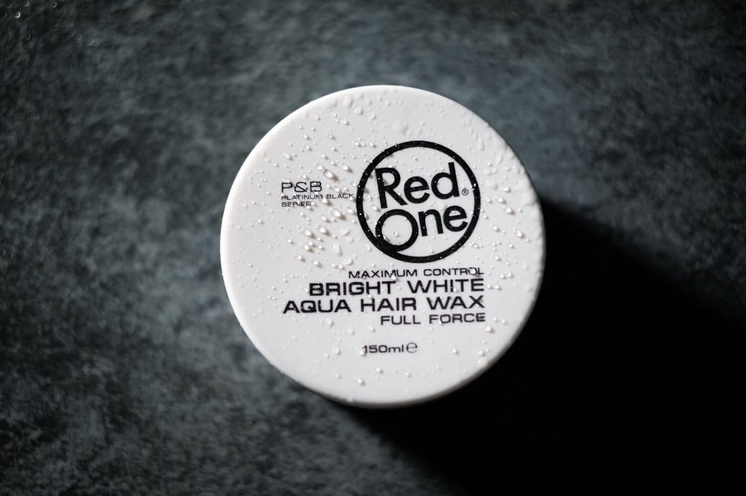 RedOne Aqua Haarwachs 150ml Bright White – Bild 4