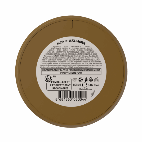 Bandido Aqua Haar Wax 150ml Brown – Bild 5