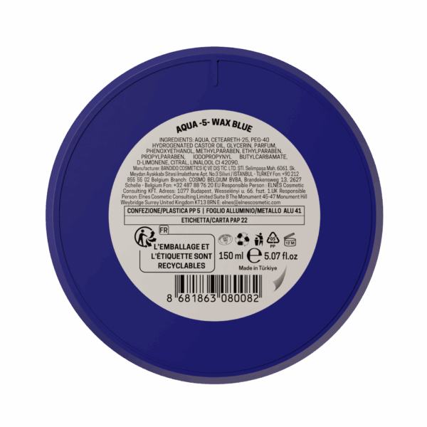 SPARSET 6x Bandido Aqua Haar Wax 150ml Blue ( Mittlerer Halt ) – Bild 6
