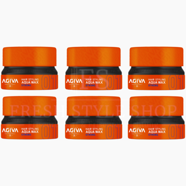 SPARSET 6x AGIVA Haarwachs 155ml 01 Strong