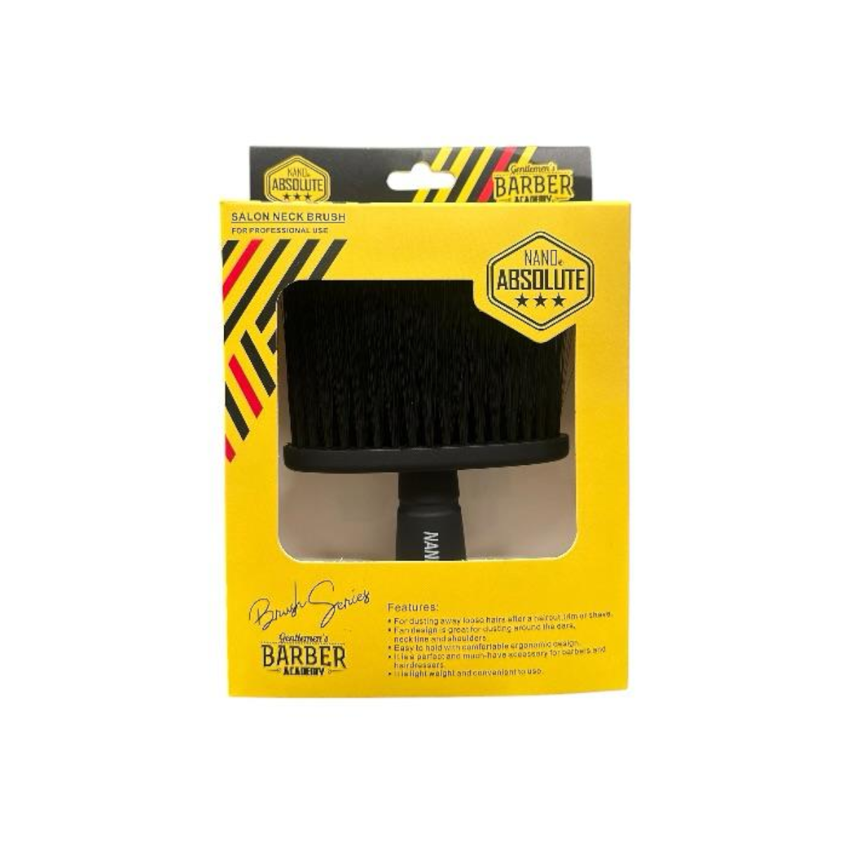Nano Absolute Barber Academy Nackenbürste G-220 – Bild 2