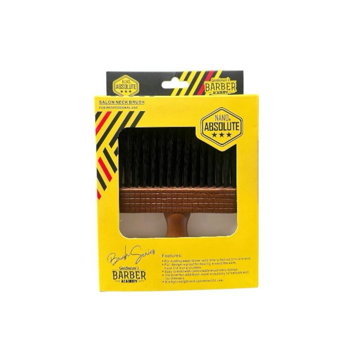 Nano Absolute Barber Academy Nackenbürste G-554 – Bild 2