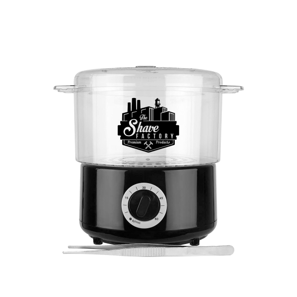 The Shave Factory Hot Towel Steamer Handtuchwärmer für 6 Handtücher