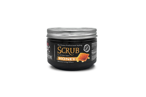 BARBERTIME Face Scrub Gesichts Scrub Maske für alle Hauttypen 300ml Honey