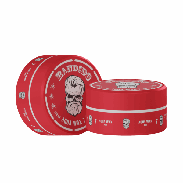 SPARSET 6x Bandido Aqua Haar Wax 150ml Red ( Starker Halt ) – Bild 2