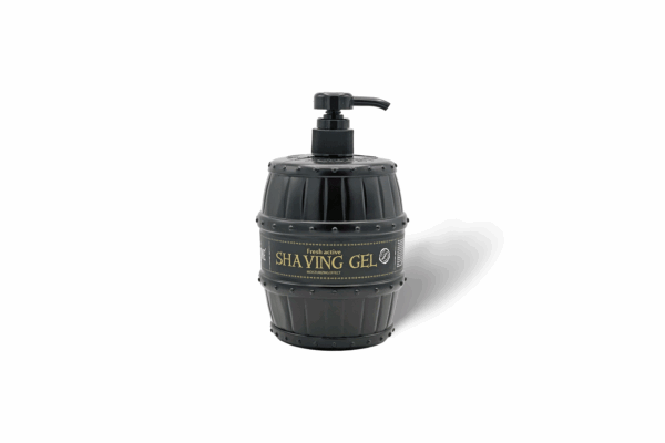 BARBERTIME Rasiergel Shaving Gel Bartrasur 1000ml Gold – Bild 2
