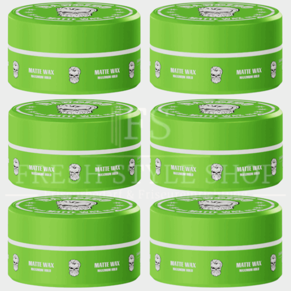 SPARSET 6x Bandido Matte Haarwachs 150ml