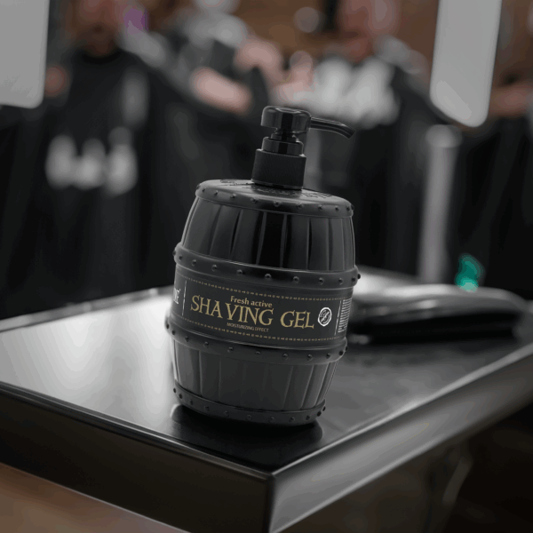 BARBERTIME Rasiergel Shaving Gel Bartrasur 1000ml Gold – Bild 8