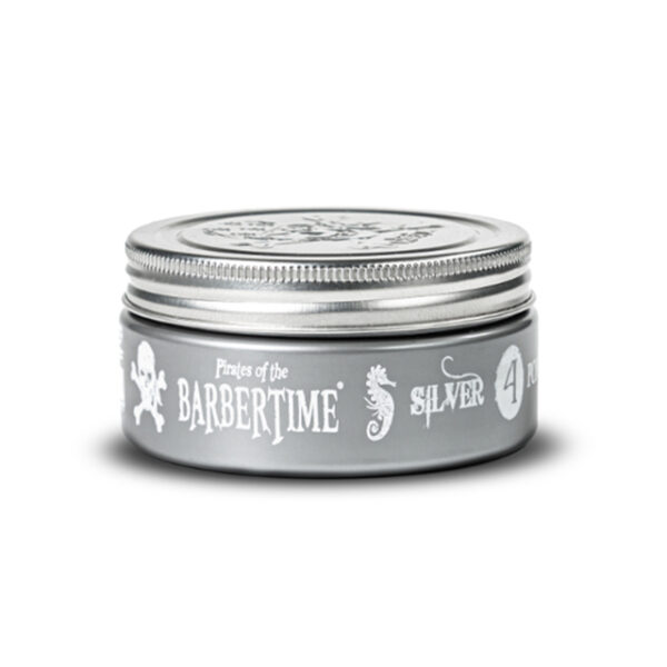 BARBERTIME Haarpomade Hair Pomade Styling Pomade 150ml Silver