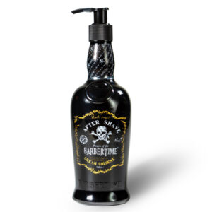 BARBERTIME Balsam After Shave Cream Cologne Pflege nach der Rasur 400ml No:1 Black Pearl