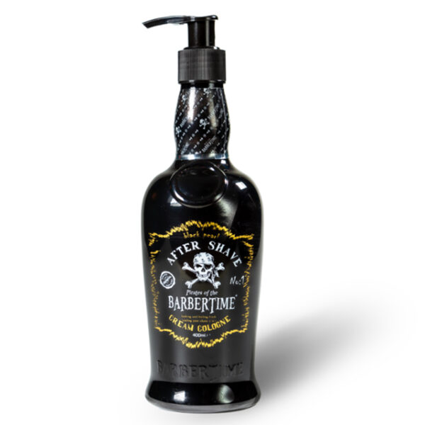 BARBERTIME Balsam After Shave Cream Cologne Pflege nach der Rasur 400ml No:1 Black Pearl