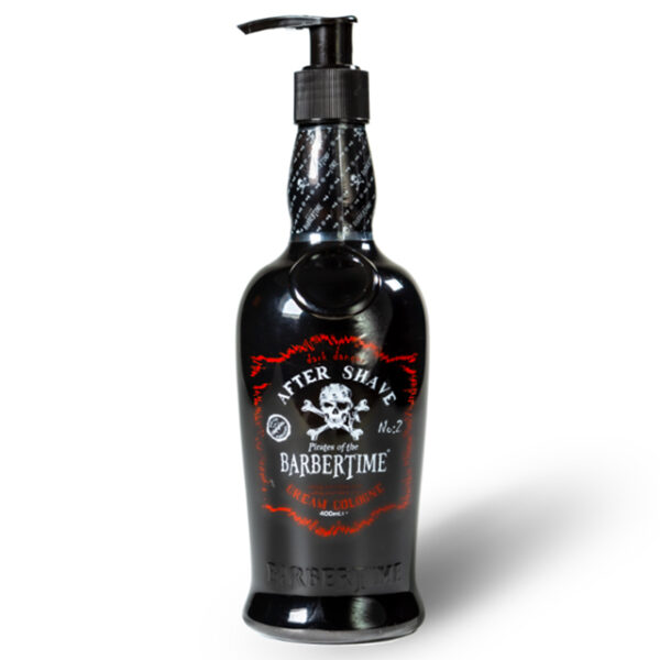 BARBERTIME Balsam After Shave Cream Cologne Pflege nach der Rasur 400ml No:2 Dark Danger