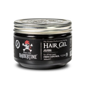 BARBERTIME Haargel Hair Gel Styling-Gel Glanz & Starken Halt 300ml Jojoba