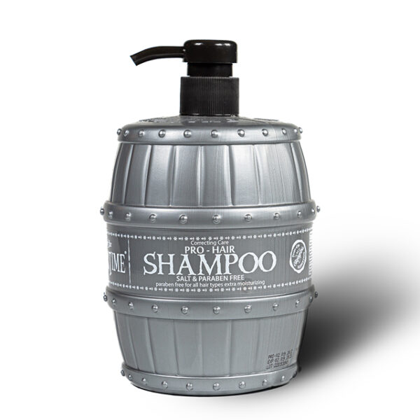 BARBERTIME Haarshampoo Keratin Shampoo Salz & Parabenfrei Kabinettshampoo 1000ml