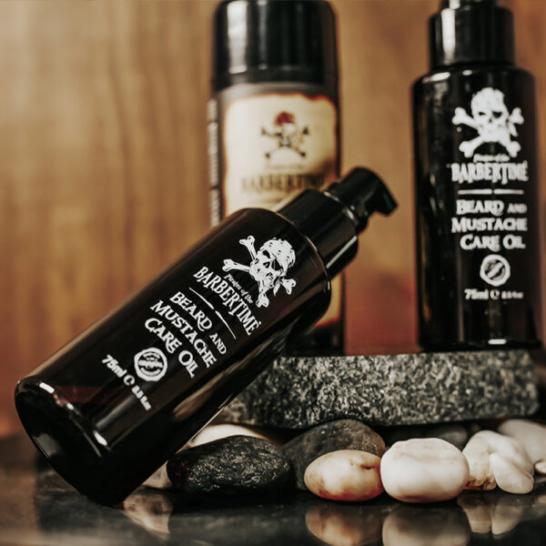 BARBERTIME Bartöl Bart & Schnurrbart Öl - Beard Oil Bartpflege 75ml – Bild 4