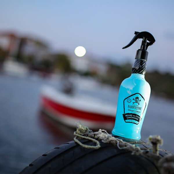 BARBERTIME 2Phasen Leave in Conditioner für Haare & Bart 400ml Keratin Complex – Bild 4