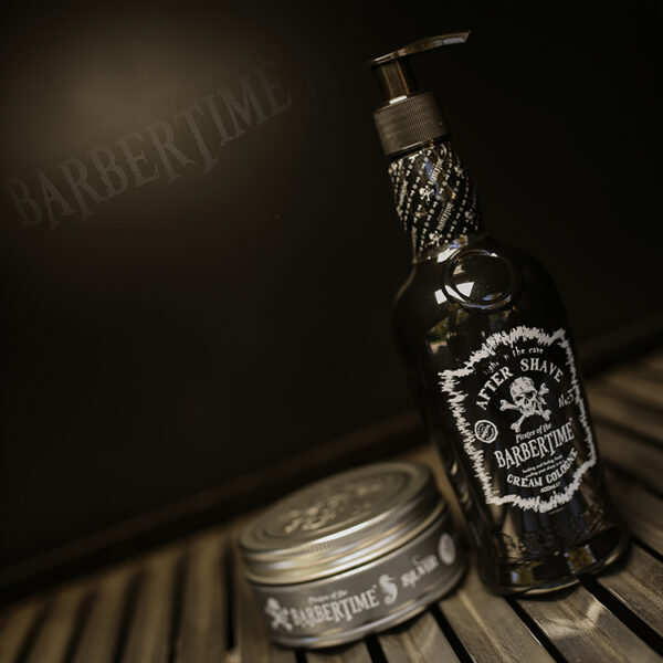 BARBERTIME Balsam After Shave Cream Cologne Pflege nach der Rasur 400ml No:3 Light In The Cave – Bild 5