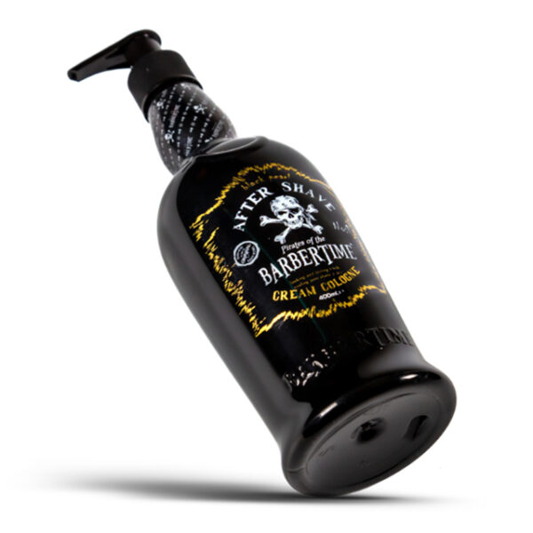 BARBERTIME Balsam After Shave Cream Cologne Pflege nach der Rasur 400ml No:1 Black Pearl – Bild 3