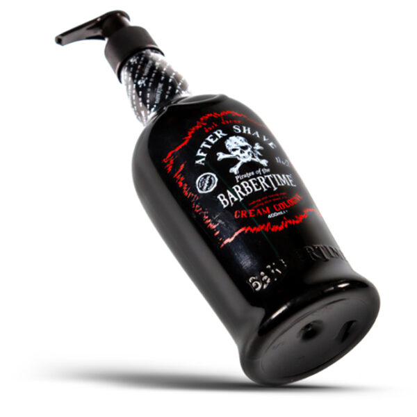 BARBERTIME Balsam After Shave Cream Cologne Pflege nach der Rasur 400ml No:2 Dark Danger – Bild 3