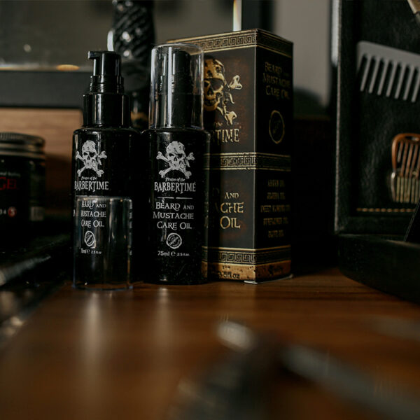 BARBERTIME Bartöl Bart & Schnurrbart Öl - Beard Oil Bartpflege 75ml – Bild 6