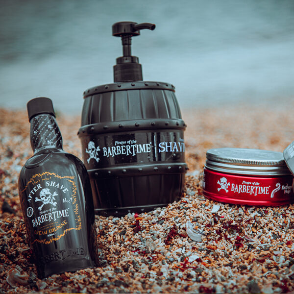 BARBERTIME Balsam After Shave Cream Cologne Pflege nach der Rasur 400ml No:1 Black Pearl – Bild 6