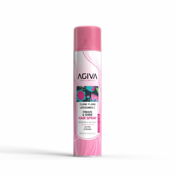 AGIVA PRO CARE YLANG YLANG LIPOSOMED C Hair Spray Haarspray 250ml (VEGAN)