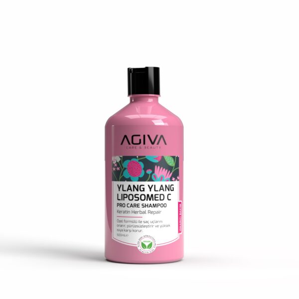 AGIVA PRO CARE YLANG YLANG LIPOSOMED C Shampoo 500ml (VEGAN)