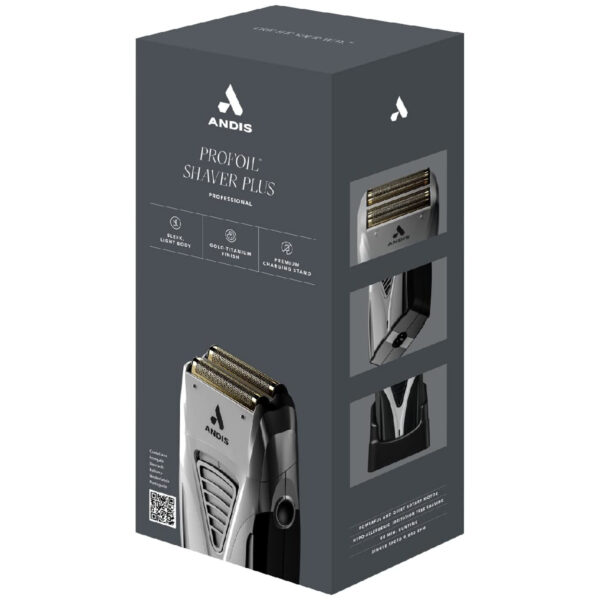 ANDIS ProFoil Shaver Plus Doppelfolienrasierer mit Ladestation – Bild 5
