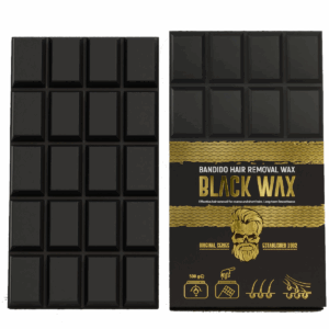 Bandido Hair Removal Wax Heißwachs Schokoladenform 500g Black