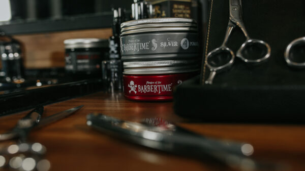 BARBERTIME Haarpomade Hair Pomade Styling Pomade 150ml Silver – Bild 4