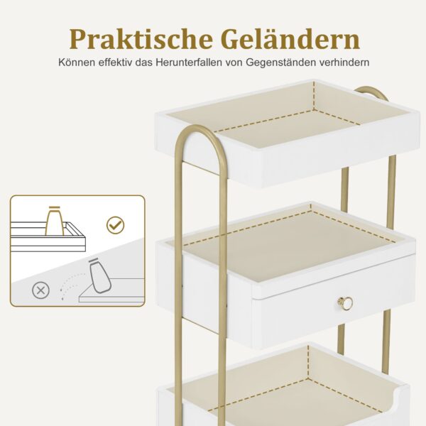 BP Arbeitswagen Friseurwagen Werkzeugwagen Salon Trolley 0093 – Bild 4