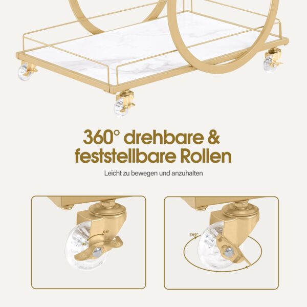 BP Arbeitswagen Friseurwagen Werkzeugwagen Salon Trolley 0074 – Bild 5