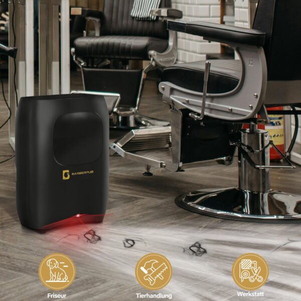 BP Haarsauger Vacuum Friseursauger mit Sensor 700 W - S202BK – Bild 2
