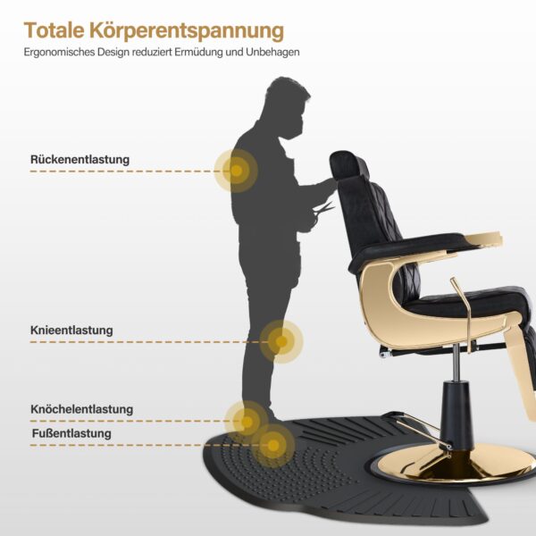 BP Anti-Ermüdungsmatte für Friseure Ergonomische Bodenmatte Friseurmatte für Barbershop M123 – Bild 6