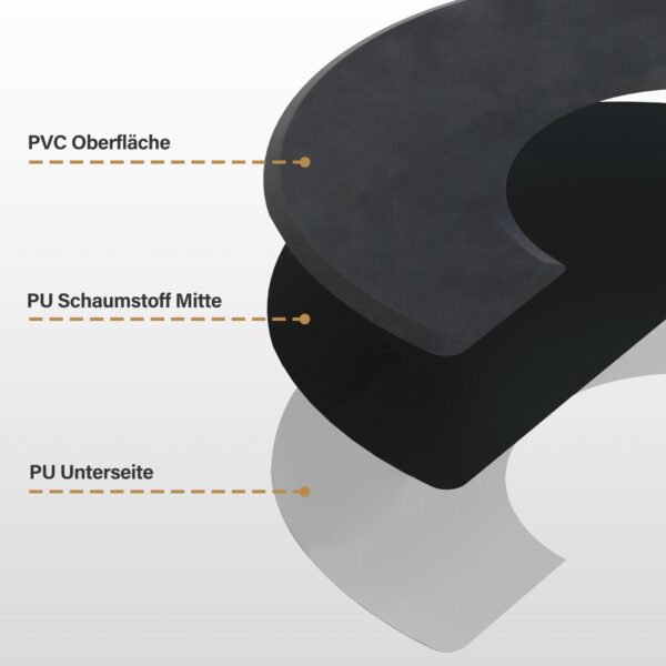 BP Anti-Ermüdungsmatte für Friseure Ergonomische Bodenmatte Friseurmatte für Barbershop M122-L – Bild 3