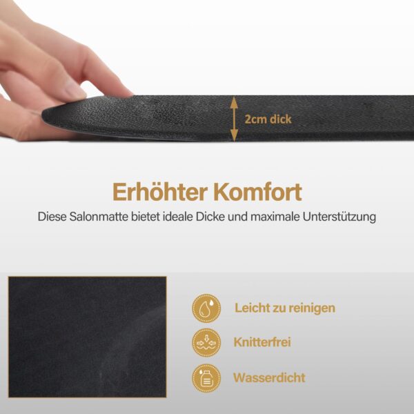 BP Anti-Ermüdungsmatte für Friseure Ergonomische Bodenmatte Friseurmatte für Barbershop M122-L – Bild 4
