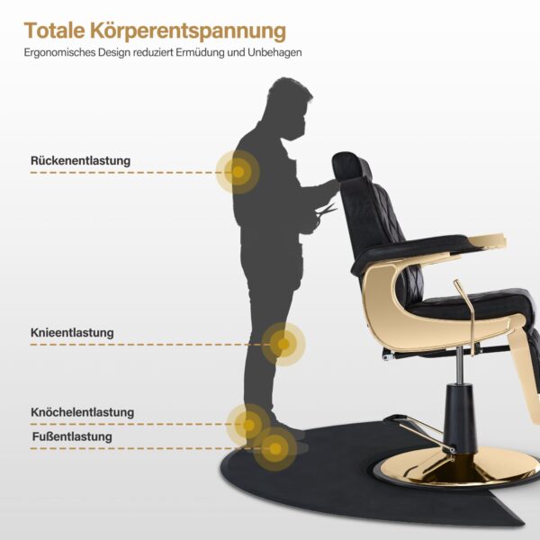 BP Anti-Ermüdungsmatte für Friseure Ergonomische Bodenmatte Friseurmatte für Barbershop M122-L – Bild 5