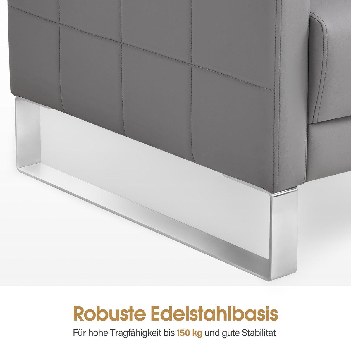 BP Friseurwaschbecken Friseur Waschplatz Waschsessel Rückwärtswaschbecken 8611 (Grau) – Bild 3