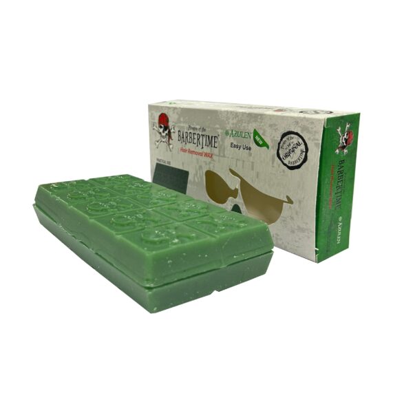 BARBERTIME Heißwachs Hair Removal Wax Haarentfernungswachs 500g Azulen