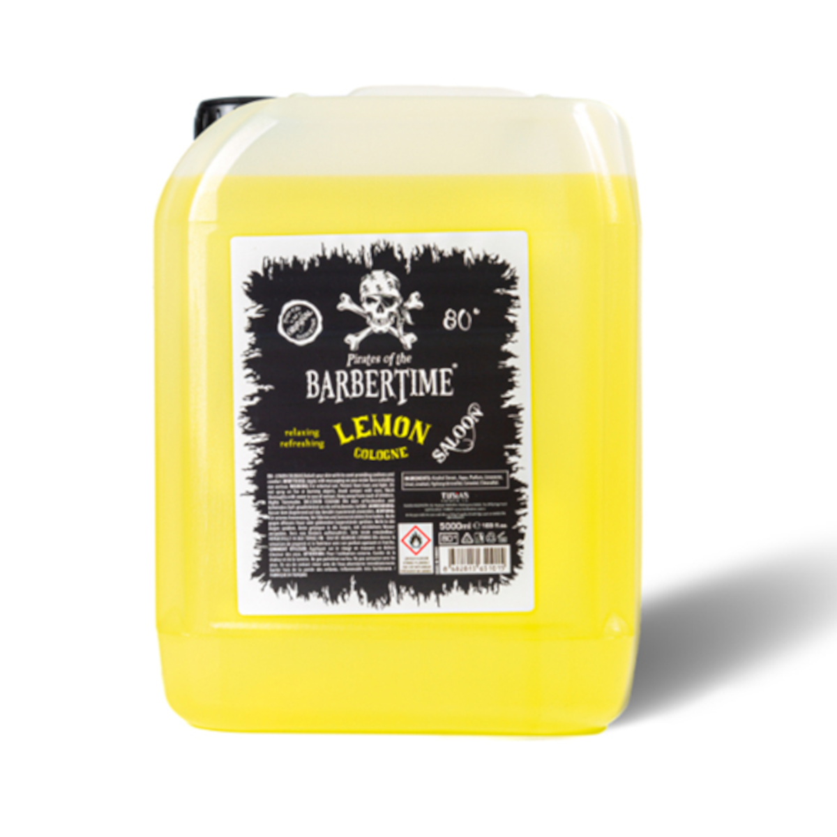 BARBERTIME After Shave Cologne Lemon Kabinett Kanister 5000ml