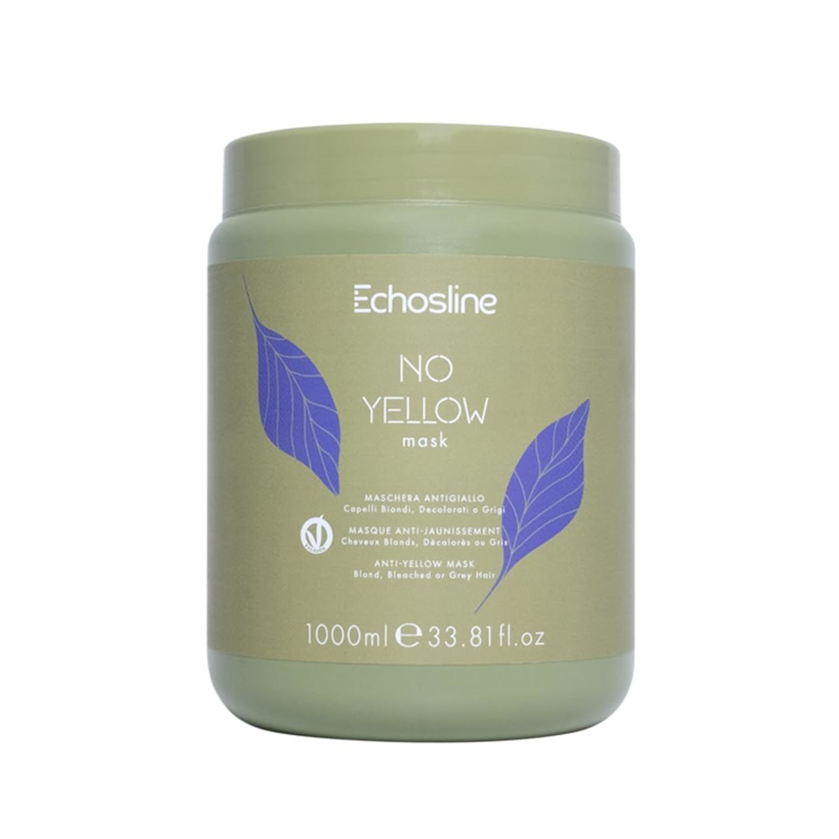 Echosline No Yellow Maske Vegan Anti Gelbstich 1000ml