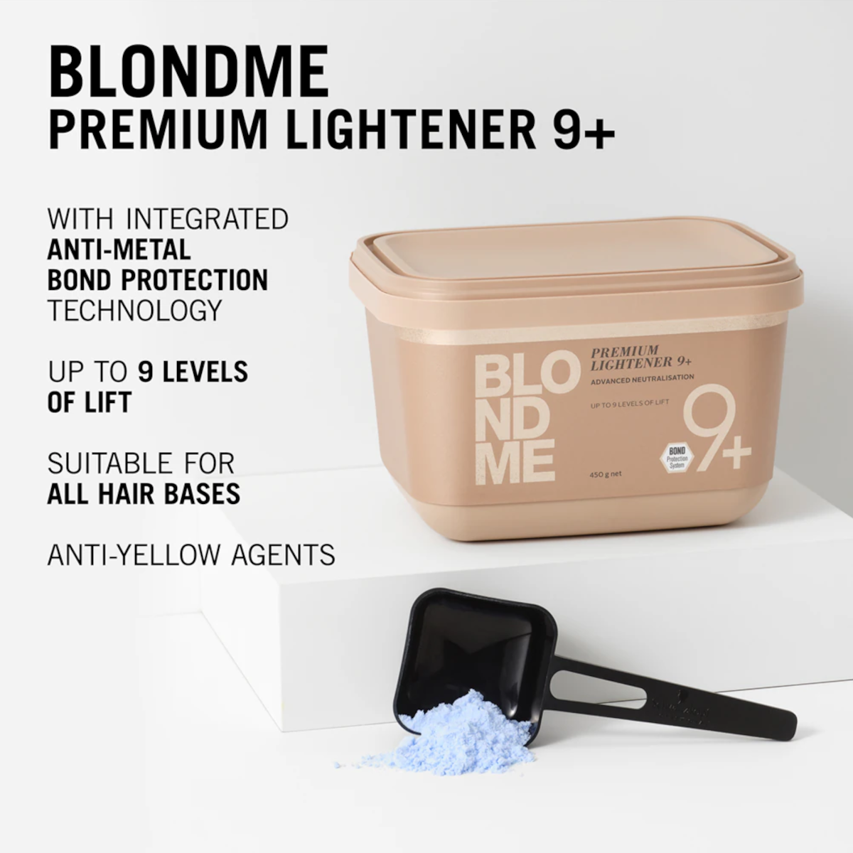 Schwarzkopf Professional Blondme Premium Lightener 9+ 450g – Bild 2