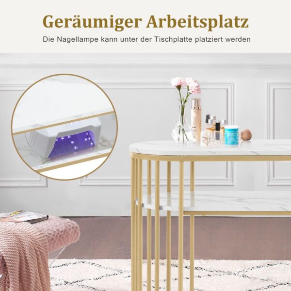 BP Manikurtisch Schminktisch Nageltisch 2482 – Bild 6