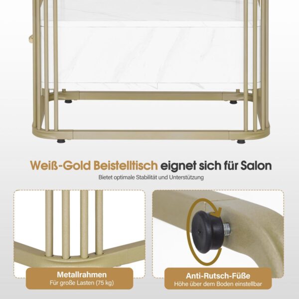 BP Couchtisch Beistelltisch Sofatisch mit Schublade 2138 – Bild 4