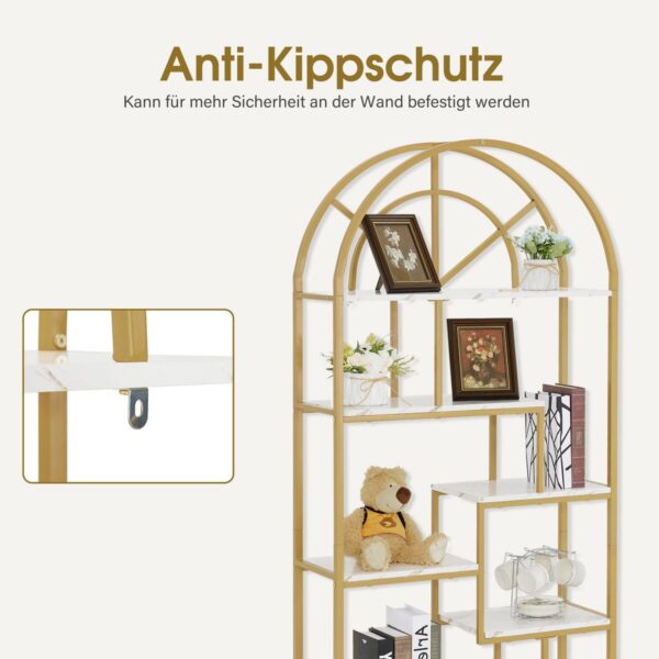 BP Standregal Verkaufsregal Bücherregal 5183 ( 80cm x 180cm x 30cm ) – Bild 3