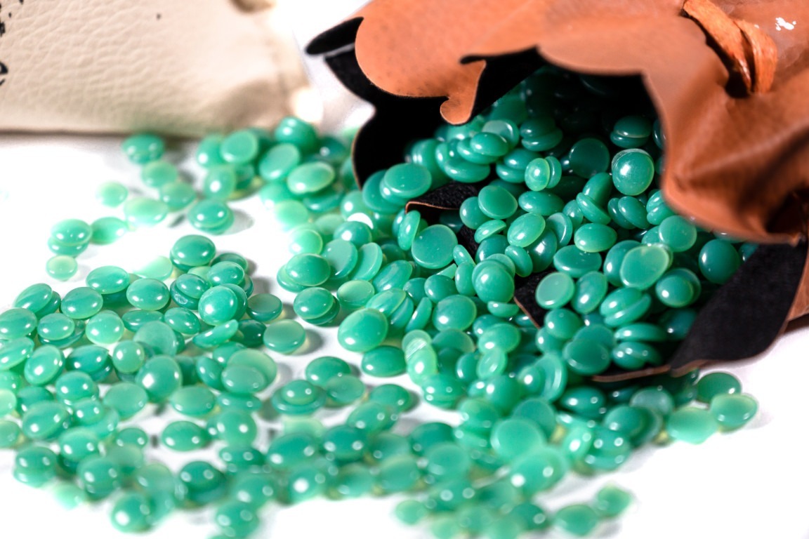 BARBERTIME Hard Wax Beans Heißwachslerne Warmwachs 500g Azulen – Bild 3