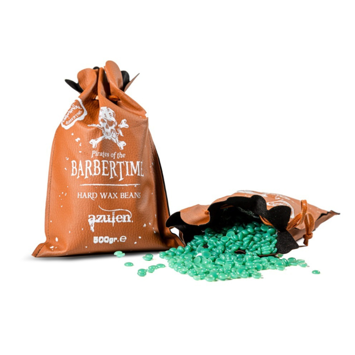 BARBERTIME Hard Wax Beans Heißwachslerne Warmwachs 500g Azulen