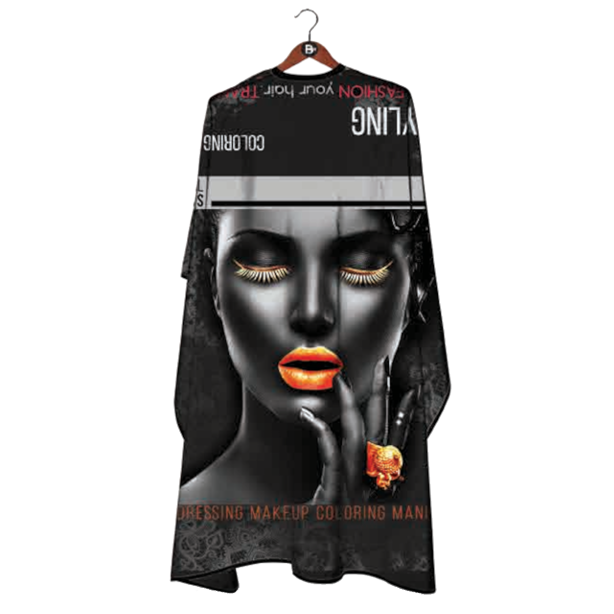 BM Professioneller Friseurumhang Barberumhang Schneideumhang 138x158 BM-C343